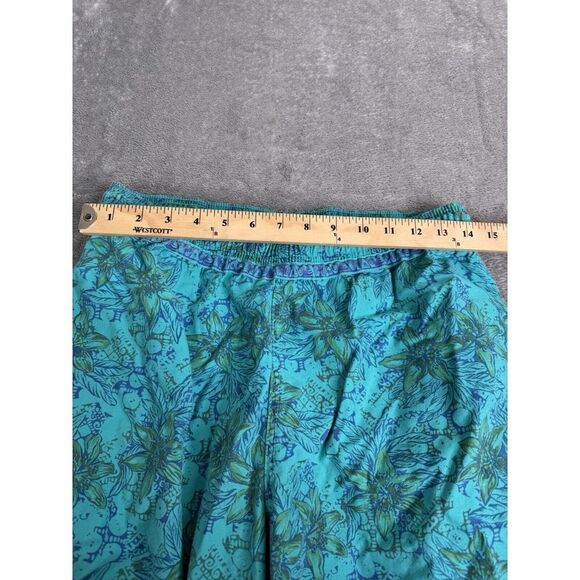 Vintage 90s Ocean Pacific Floral Shorts Men's Size Medium Blue - Picture 7 of 9